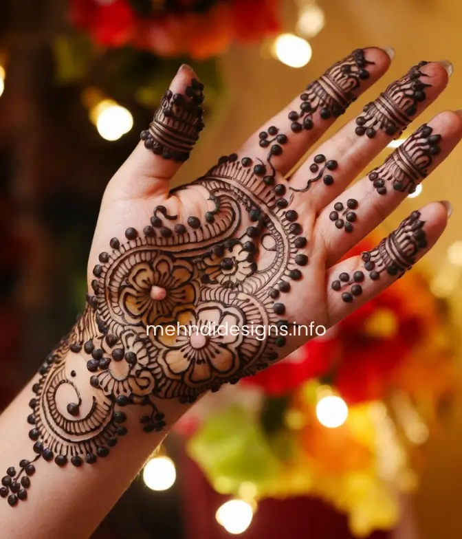 Aesthetic Mehndi Design